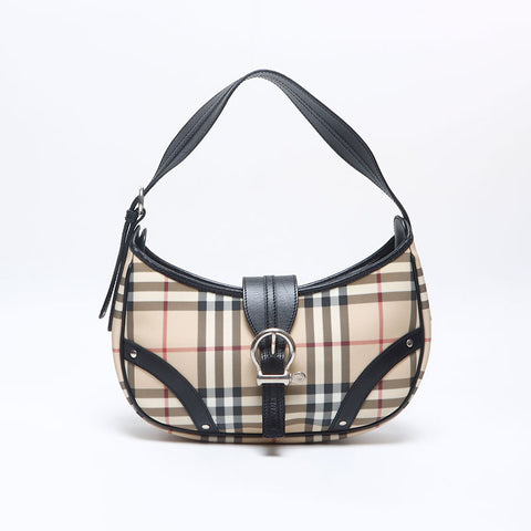 バーバリー BURBERRY ノバチェック ショルダーバッグ ベージュ WS14647