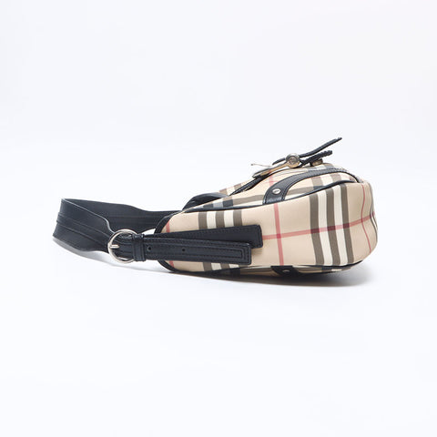 バーバリー BURBERRY ノバチェック ショルダーバッグ ベージュ