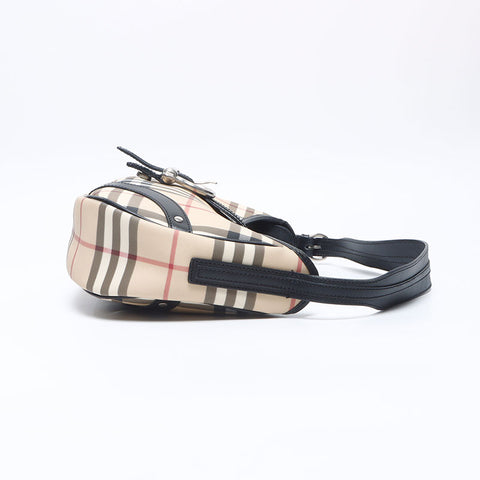 バーバリー BURBERRY ノバチェック ショルダーバッグ ベージュ WS14647