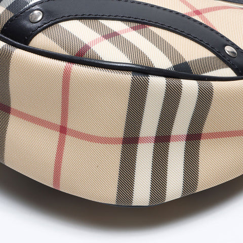 バーバリー BURBERRY ノバチェック ショルダーバッグ ベージュ WS14647
