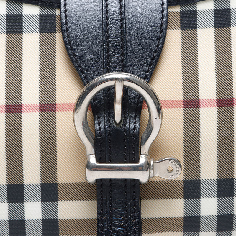 バーバリー BURBERRY ノバチェック ショルダーバッグ ベージュ