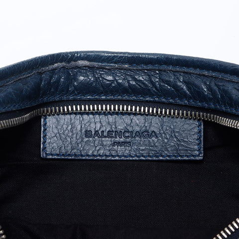 BALENCIAGA Cagoule Classic Body Bag Waist bag Navy WS14648