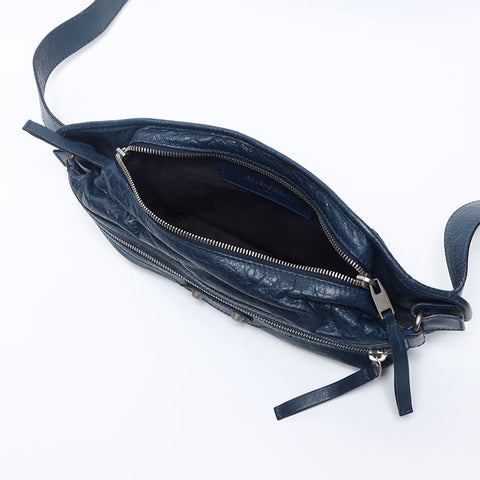BALENCIAGA Cagoule Classic Body Bag Waist bag Navy WS14648