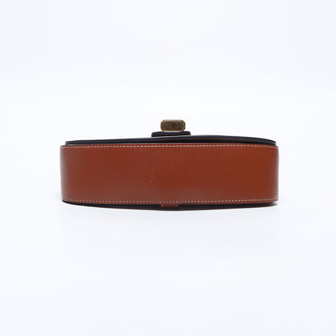 セリーヌ CELINE タブー 2way クラッチ ショルダーバッグ ブラウン WS14651