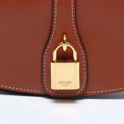 セリーヌ CELINE タブー 2way クラッチ ショルダーバッグ ブラウン WS14651