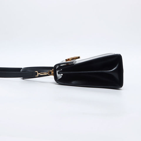 Salvatore Ferragamo 2WAY Gancini Handbag black WS14655