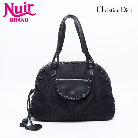 Christian Dior Lovely Trotter Shoulder Bag black WS14657