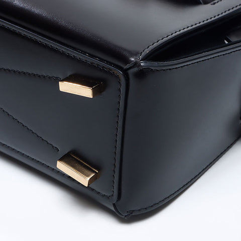 Salvatore Ferragamo 2WAY Gancini Handbag black WS14662