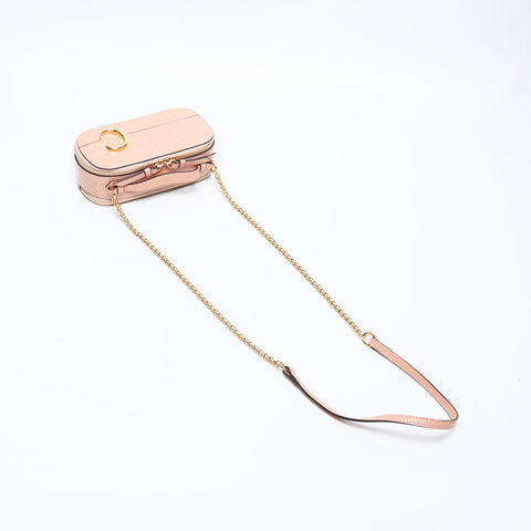 Chloe Logo Camera Vanity 2WAY Shoulder Bag pink WS14663