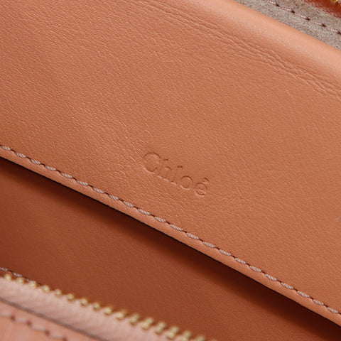 Chloe Logo Camera Vanity 2WAY Sac à bandoulière rose WS14663