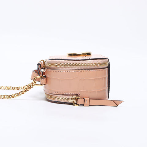 Chloe Logo Camera Vanity 2WAY Sac à bandoulière rose WS14663