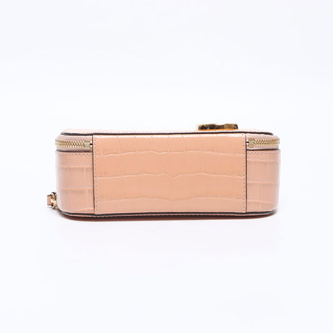 Chloe Logo Camera Vanity 2WAY Shoulder Bag pink WS14663