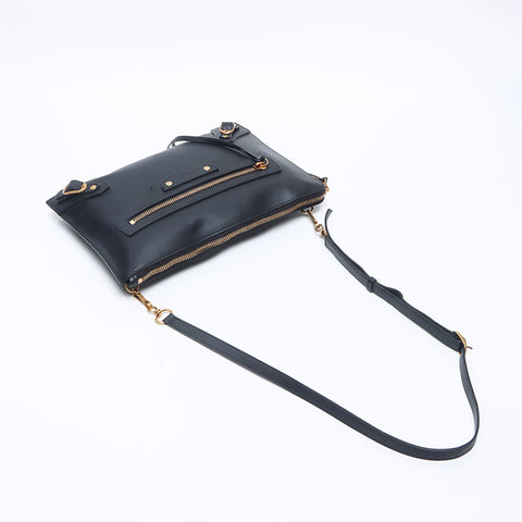 BALENCIAGA Neo Classic Clutch Shoulder Bag black WS14666