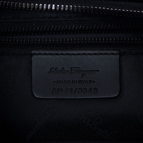Salvatore Ferragamo Gancini Shoulder Bag Shoulder Bag black WS14670