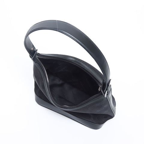 Salvatore Ferragamo Gancini Shoulder Bag Shoulder Bag black WS14670