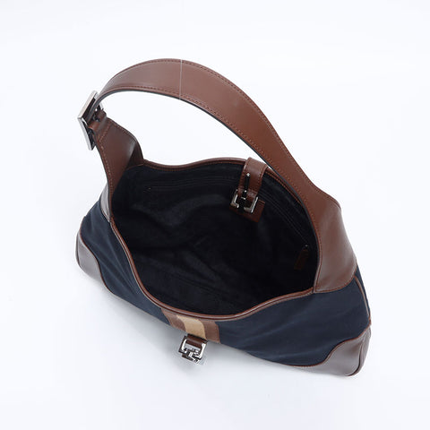GUCCI Jackie Shoulder Bag Navy WS14672