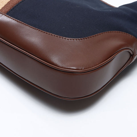 GUCCI Jackie Shoulder Bag Navy WS14672