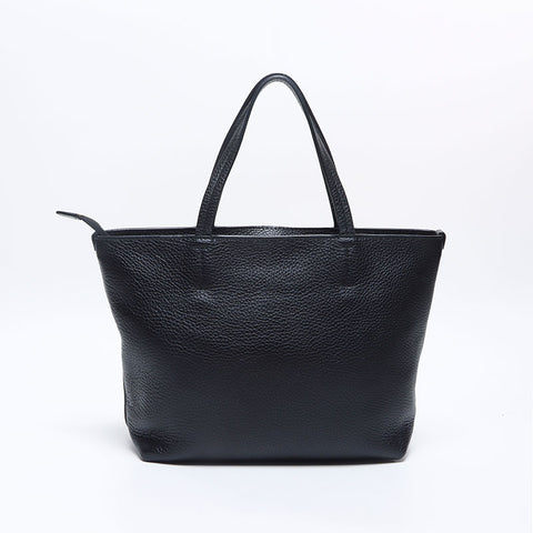 Salvatore Ferragamo Gancini leather Tote Bag black WS14673