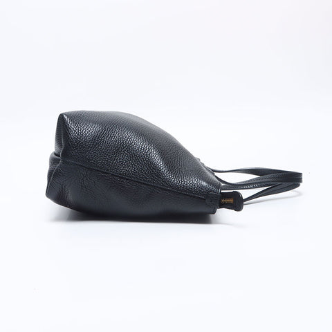 Salvatore Ferragamo Gancini leather Tote Bag black WS14673
