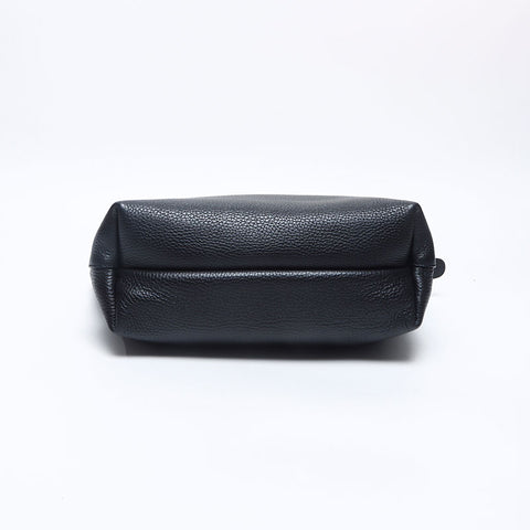 Salvatore Ferragamo Gancini leather Tote Bag black WS14673