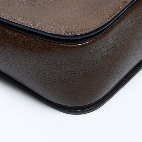 Miu Miu 2WAY Madras Handbag Brown WS14676