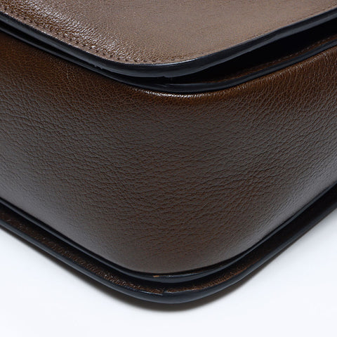 Miu Miu 2WAY Madras Handbag Brown WS14676