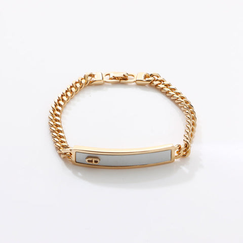 Christian Dior CD logo bracelet gold WS14679