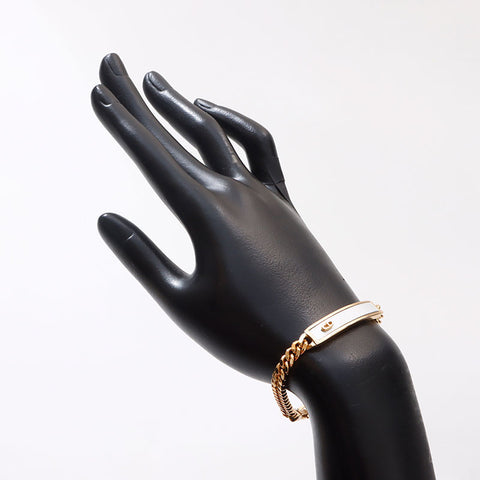 Christian Dior CD logo bracelet gold WS14679
