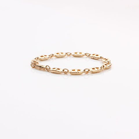 Christian Dior CD logo Chain motif bracelet gold WS14680
