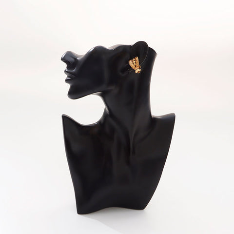 Christian Dior Arabesque motif Earring gold WS14681