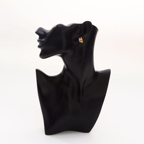 Christian Dior Chain motif Earring gold WS14682