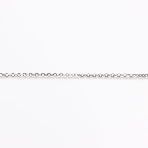 クリスチャンディオール Christian Dior ラインストーン　CDロゴ チェーン ネックレス シルバー WS14686