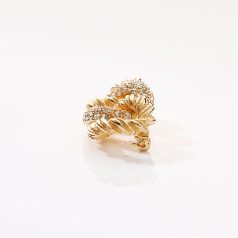 クリスチャンディオール Christian Dior ラインストーン 結び目