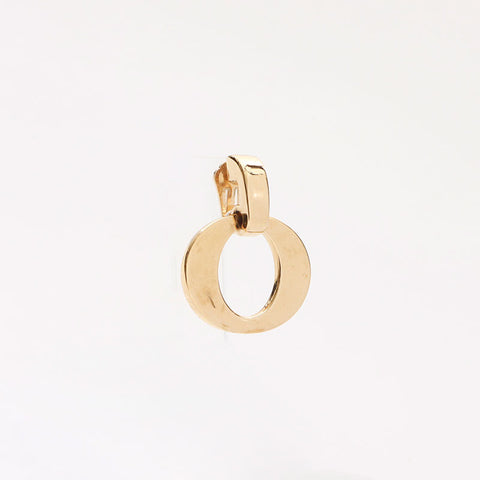 Christian Dior Logo motif Earring gold WS14693