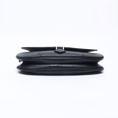BURBERRY leather Shoulder Bag black WS14696
