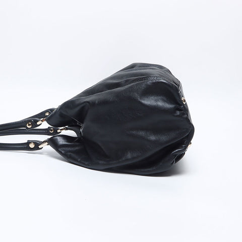 GUCCI Abby Leather Shoulder Bag black WS14698
