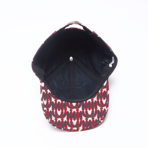 Miu Miu MM Paris eMIUTICONS cap Red WS14699