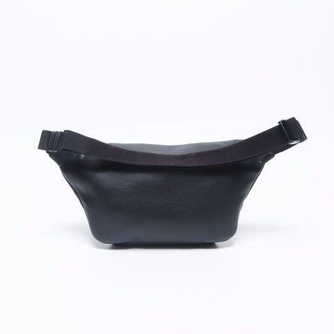 BALENCIAGA logo leather Waist bag black WS14703