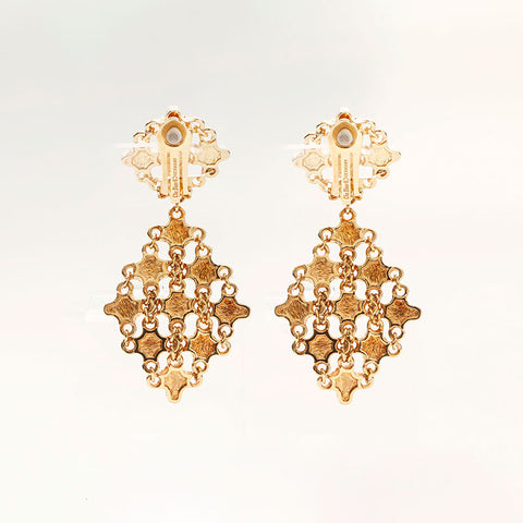 クリスチャンディオール Christian Dior セット ラインストーン イヤリング バングル ブレスレット ゴールド WS14704