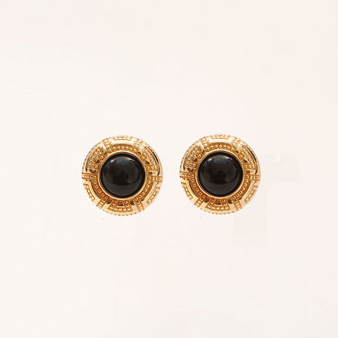 Christian Dior round Earring gold WS14713