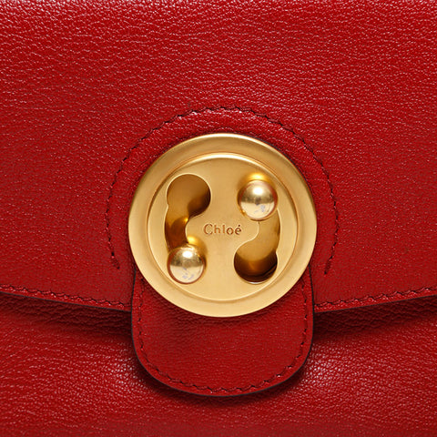 Chloe Millie Mini Leather Shoulder Bag Red WS14720
