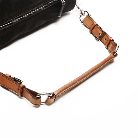 Prada Nylon Umhängetasche Schwarz WS14721