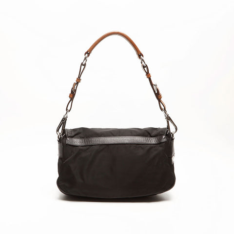 Prada Nylon Umhängetasche Schwarz WS14721