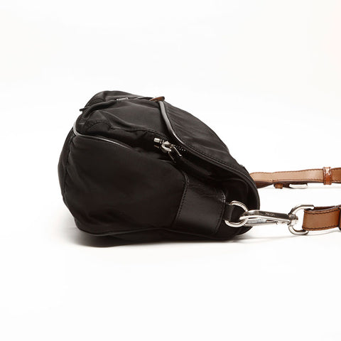 Prada Nylon Umhängetasche Schwarz WS14721