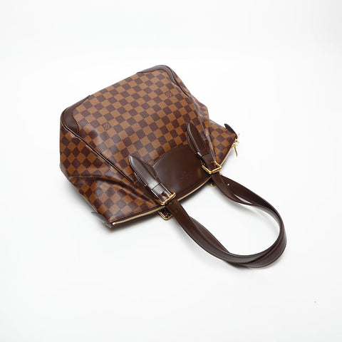 ルイ・ヴィトン LOUIS VUITTON 2010年製 ダミエ ヴェローナ MM ショルダーバッグ ブラウン WS14725