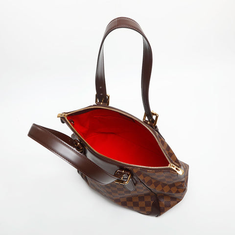 ルイ・ヴィトン LOUIS VUITTON 2010年製 ダミエ ヴェローナ MM ショルダーバッグ ブラウン WS14725