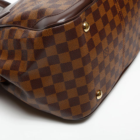 ルイ・ヴィトン LOUIS VUITTON 2010年製 ダミエ ヴェローナ MM ショルダーバッグ ブラウン WS14725