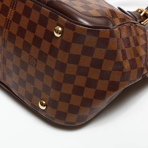 ルイ・ヴィトン LOUIS VUITTON 2010年製 ダミエ ヴェローナ MM ショルダーバッグ ブラウン WS14725