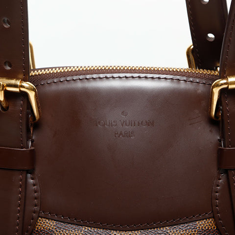ルイ・ヴィトン LOUIS VUITTON 2010年製 ダミエ ヴェローナ MM ショルダーバッグ ブラウン WS14725