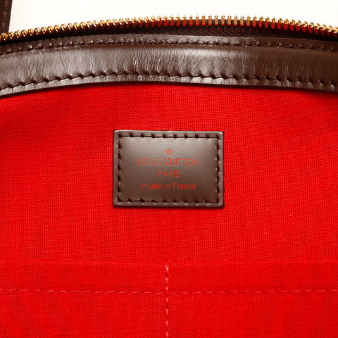 LOUIS VUITTON 2011 Damier Verona MM Shoulder Bag Brown WS14726